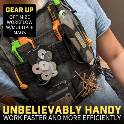 Magnetic Tool and Hardware Holder