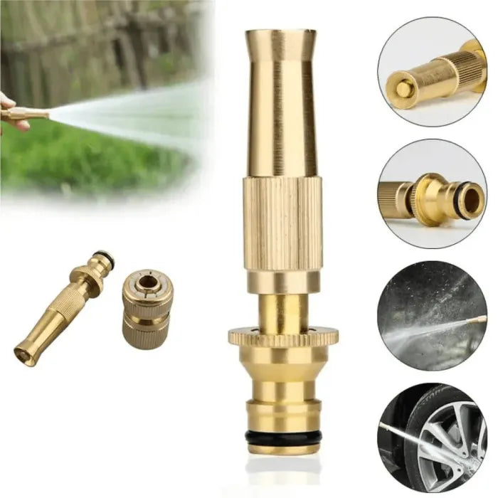 Versatile Water Nozzle for Car Washing & Plant Watering
