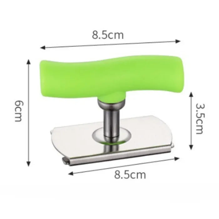 Stainless Steel Labor-Saving Jar Opener, Universal Bottle Lid Remover for Glass Cans, Jars & Bottles