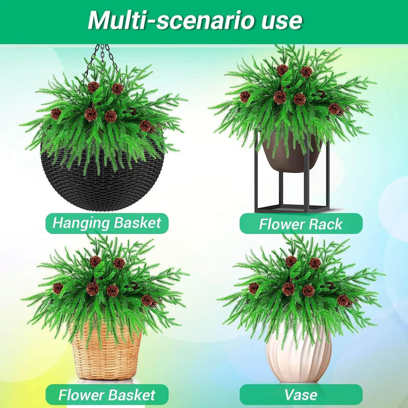 🔥Last Day 60% OFF🔥The Best Holiday Greenery - Realistic Norfolk Pine Stems