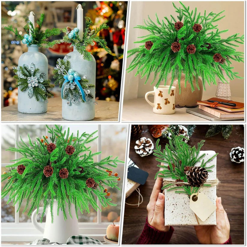 🔥Last Day 60% OFF🔥The Best Holiday Greenery - Realistic Norfolk Pine Stems