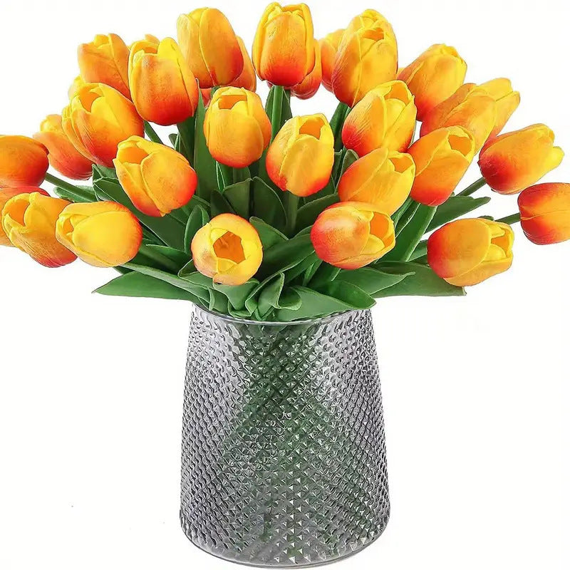 🔥Last Day 60% OFF🔥20 Pack Real Touch Faux Tulips