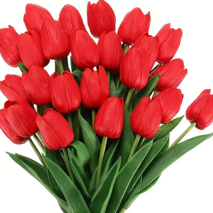 🔥Last Day 60% OFF🔥20 Pack Real Touch Faux Tulips
