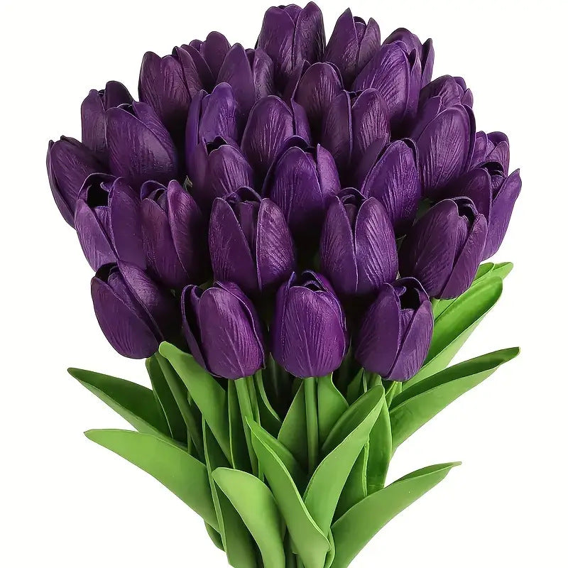🔥Last Day 60% OFF🔥20 Pack Real Touch Faux Tulips