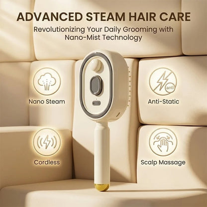 Electric Essential Oil Atomizing Massage Comb